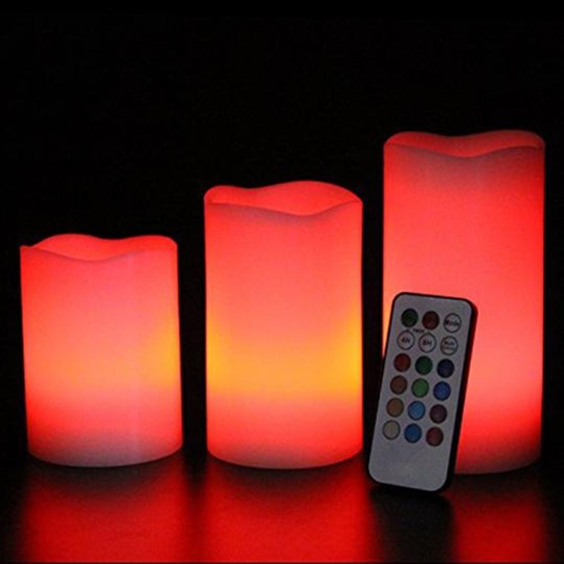 LED Flammenlose Kerzen