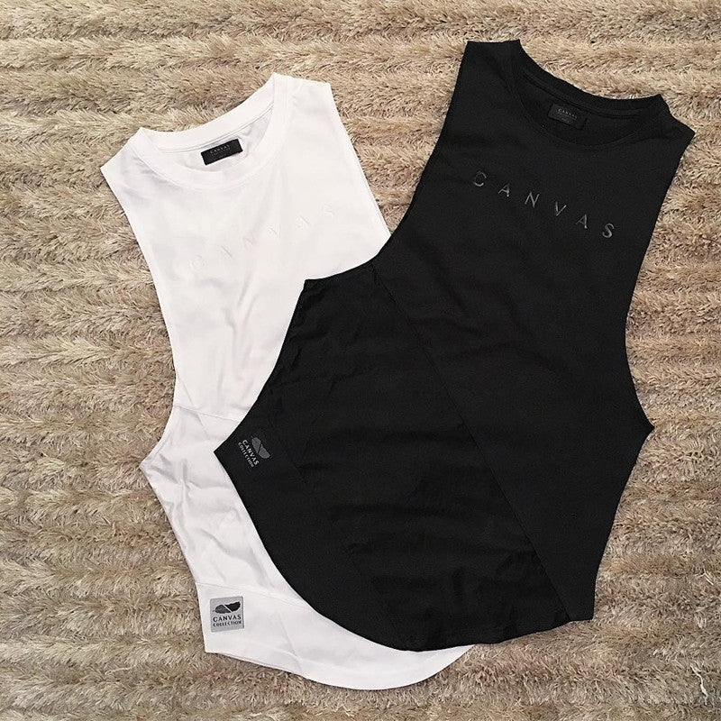 Lockere ärmellose schnell trocknende Tanktop