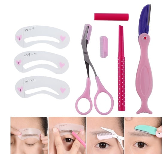 1 Set Augenbrauen-Formstift-Make-up-Tools