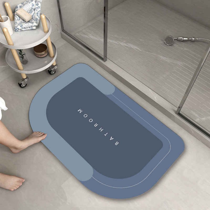 Saugfähige und schnelltrocknende Bodenmatte für das Badezimmer