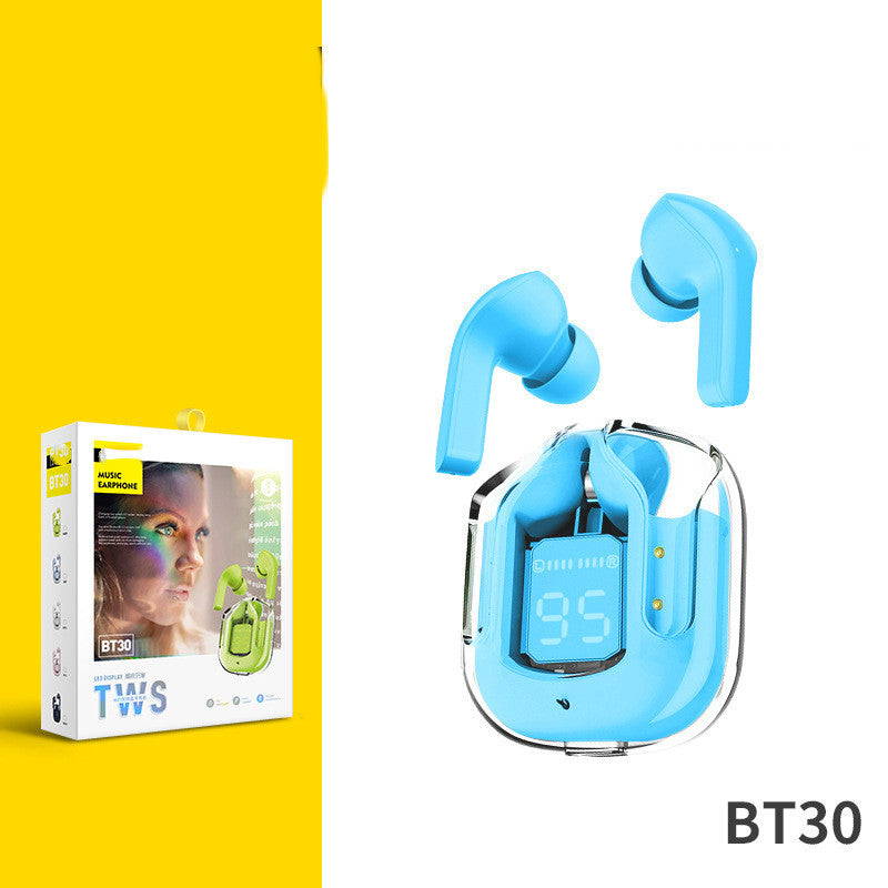 Transparente Bluetooth-Kopfhörer