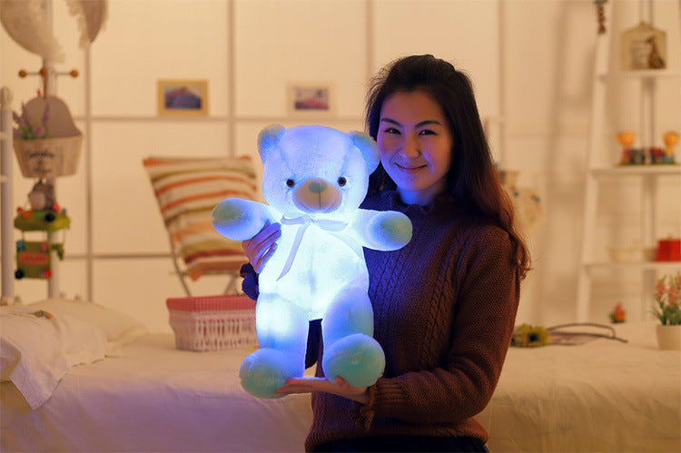 Kreativer leuchtender LED-Teddybär