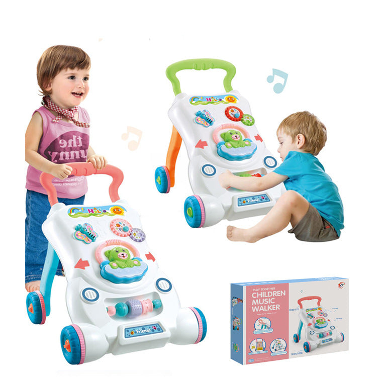 Spielwagen mit Musik zur Gehhilfe