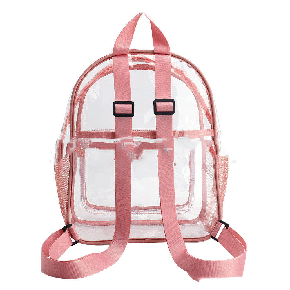 Durchsichtiger Rucksack für Mädchen