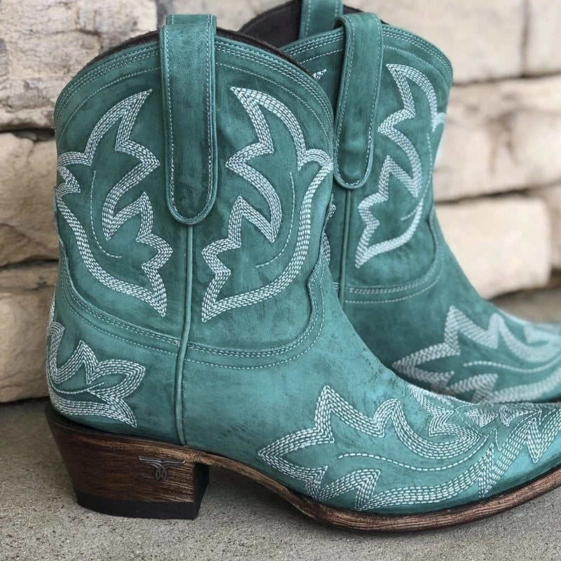 Cowboy Lederstiefel für Damen