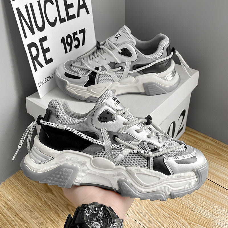 Mens Fashion Schuhe Atmungsaktive dicke Sohlen