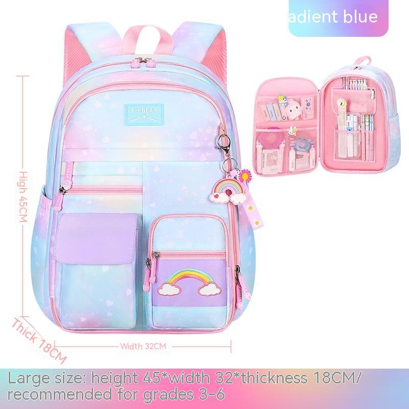 Niedlicher Kinderrucksack mit seitlicher Öffnung