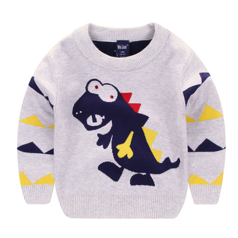 Cartoon-Pullover für Kinder