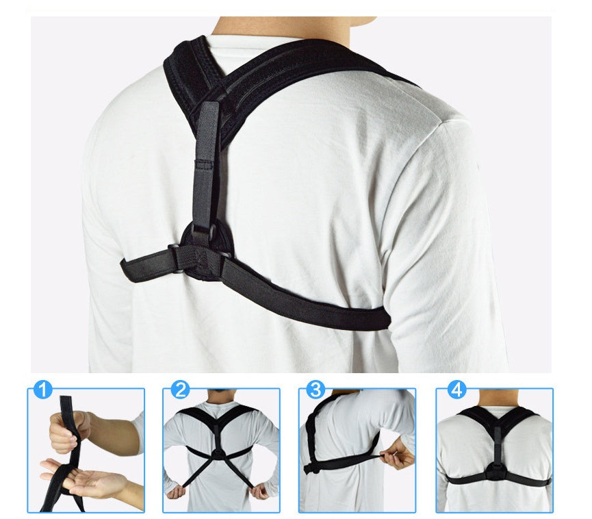 Elastischer Geradehalter - Rückenaufrichtungsbandage