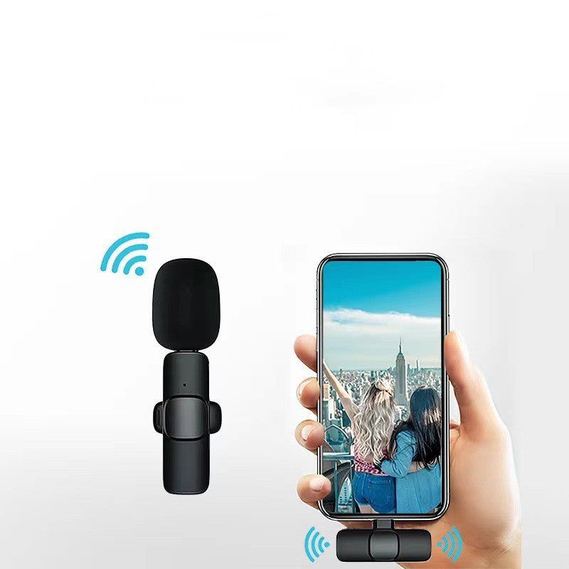 Kabelloses 360° Lavalier Mikrofon für Handy