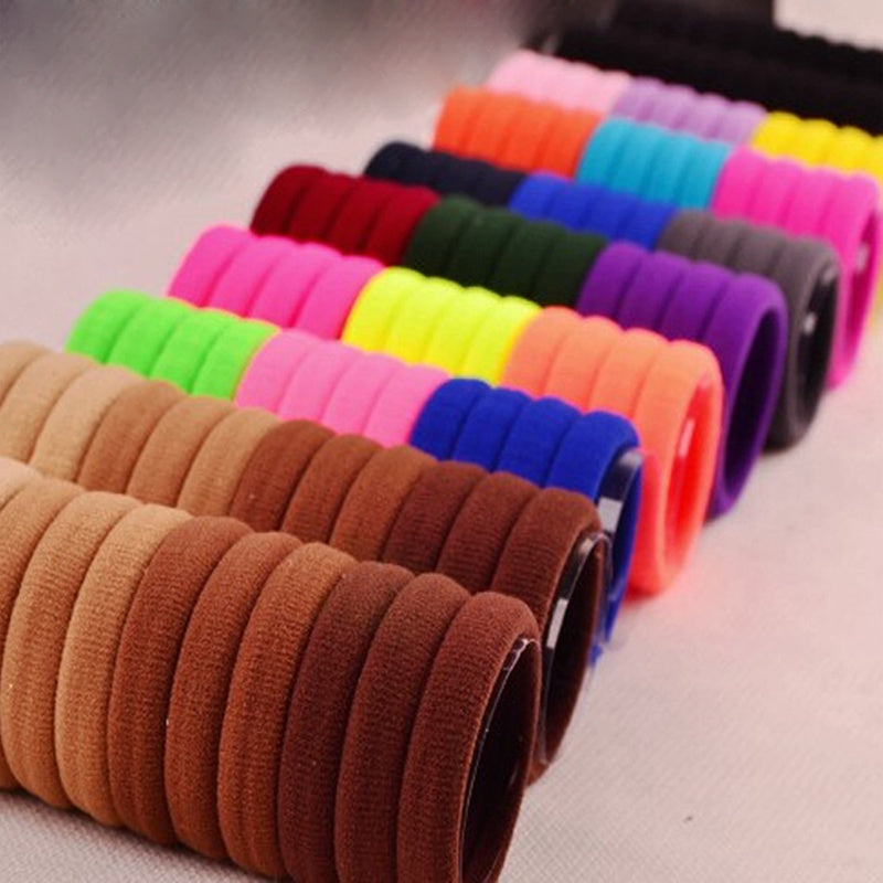 Bunte Haargummis