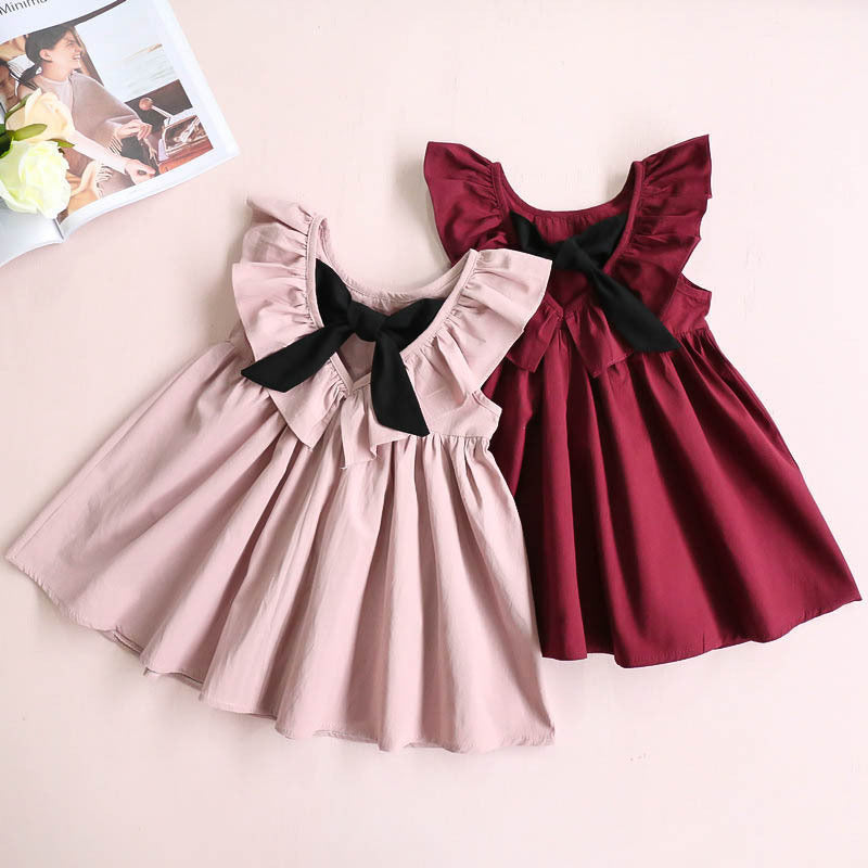 Ärmelloses Einteilerkleid für Kinder