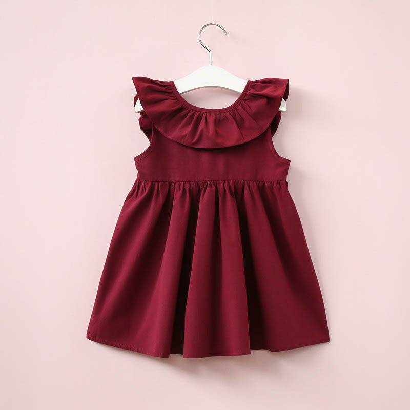 Ärmelloses Einteilerkleid für Kinder