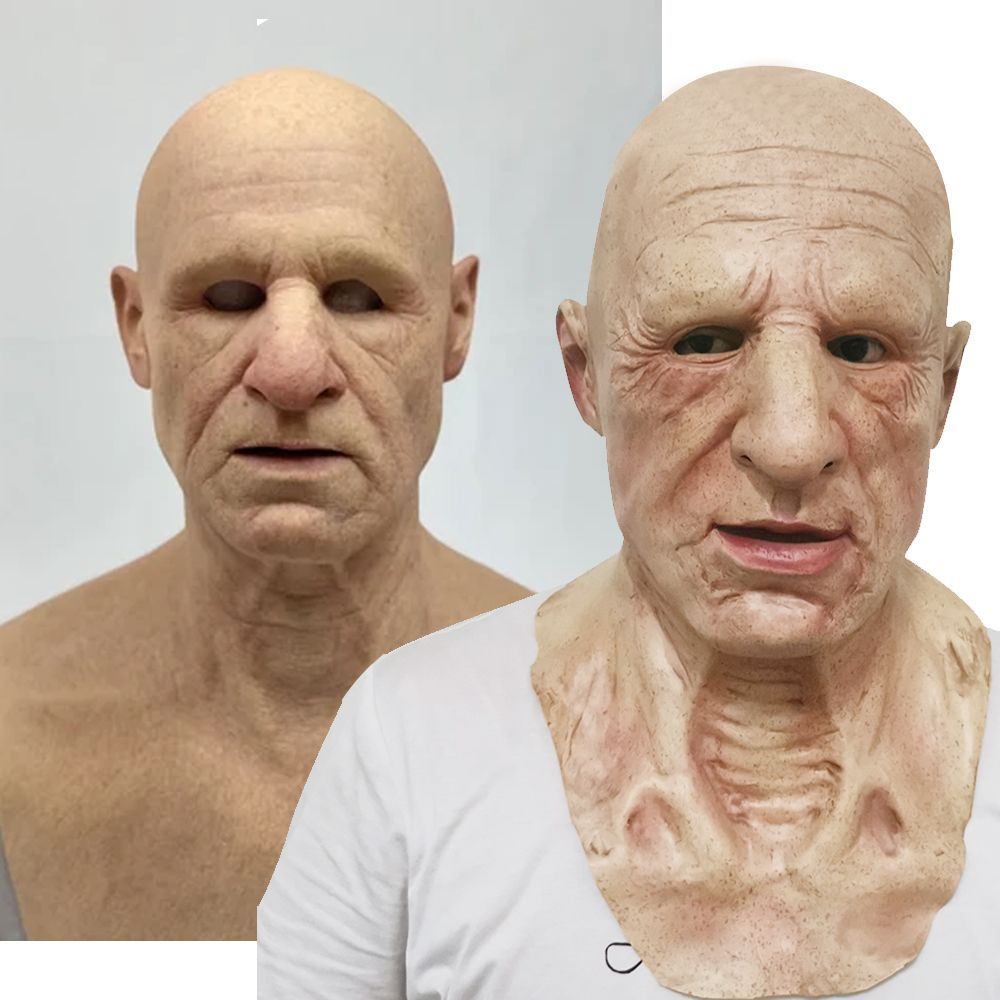 Halloween Alter Mann Maske