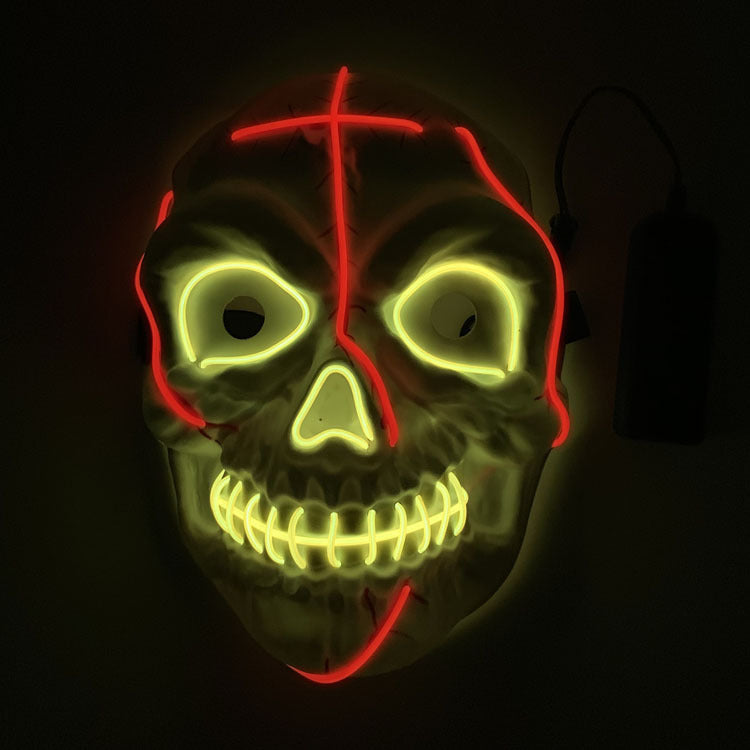 Halloween LED leucht Maske