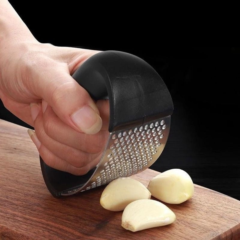 Edelstahl Knoblauch Stampfer