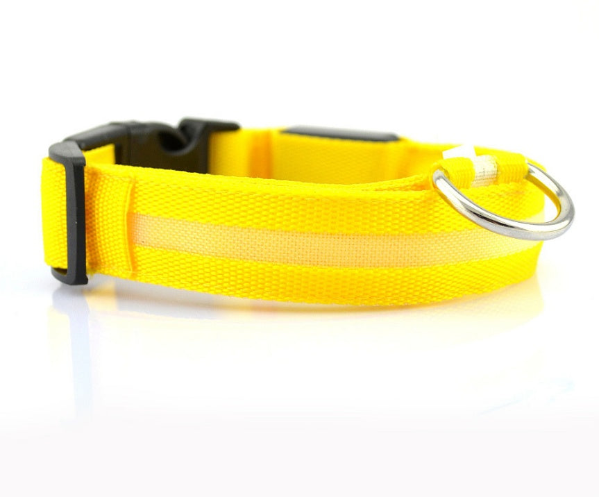 Nylon LED Leuchthalsband für Hunde und Katzen