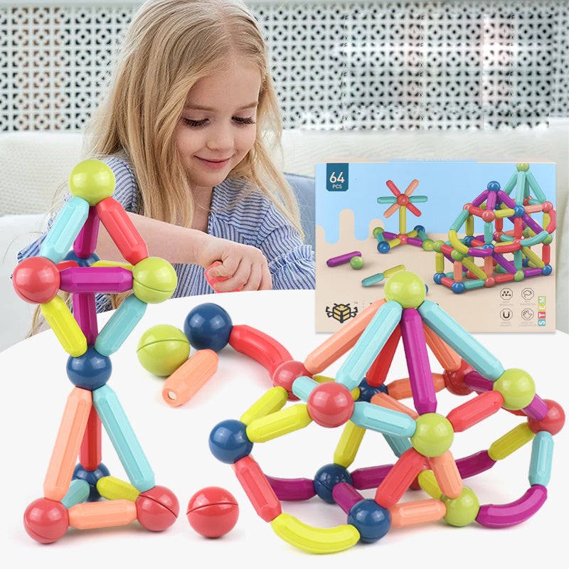 Magnetisches Bausteinspiel