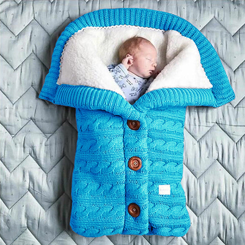 Flauschiger Babyschlafsack