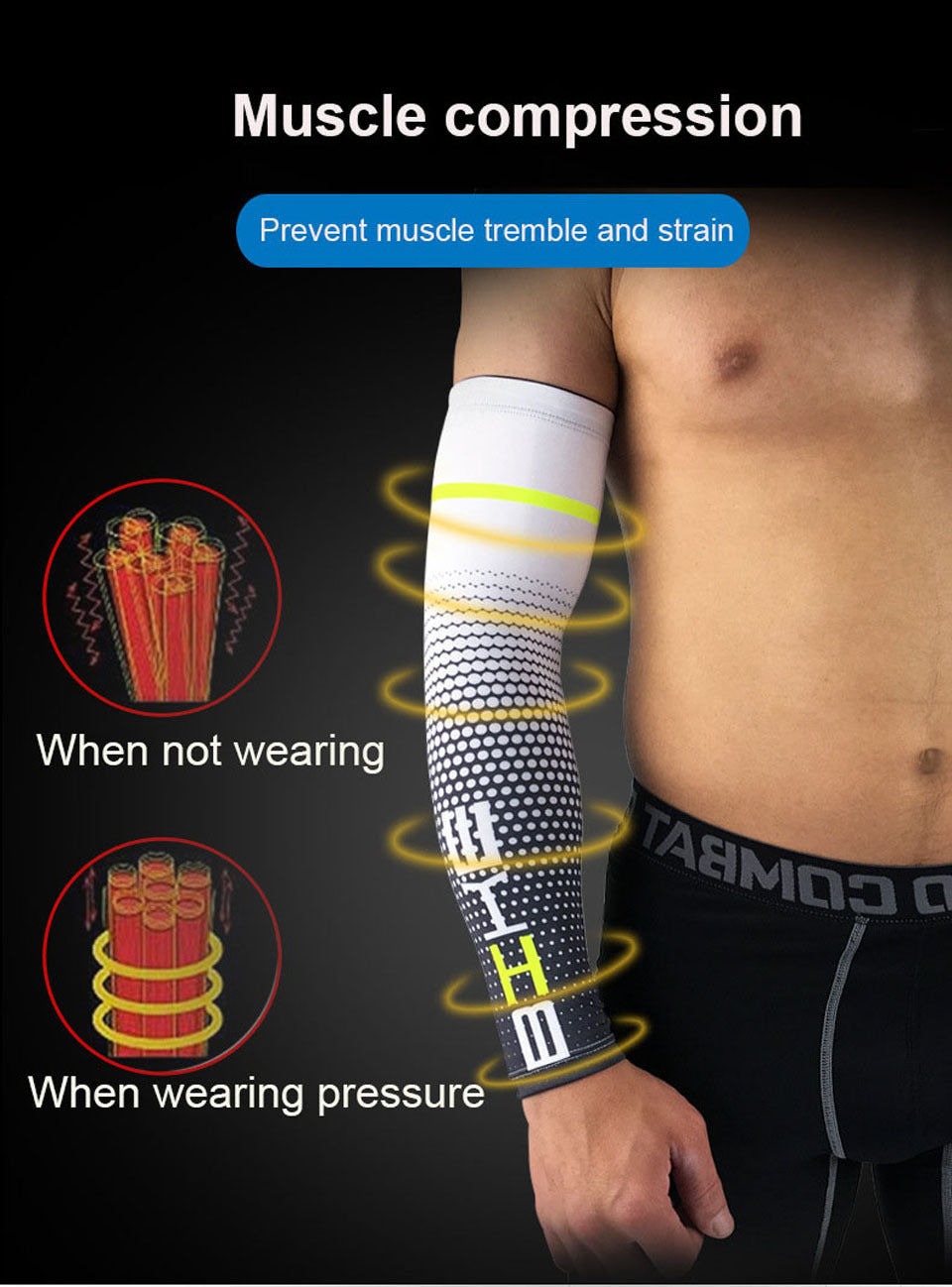 Atmungsaktive Armschützer für Outdoor-Radsport