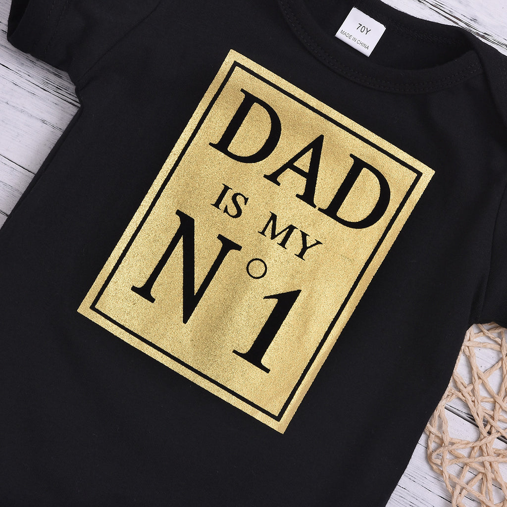 Baby Strampler - Dad is my N 1