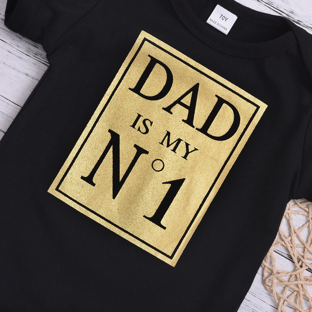 Baby Strampler - Dad is my N 1