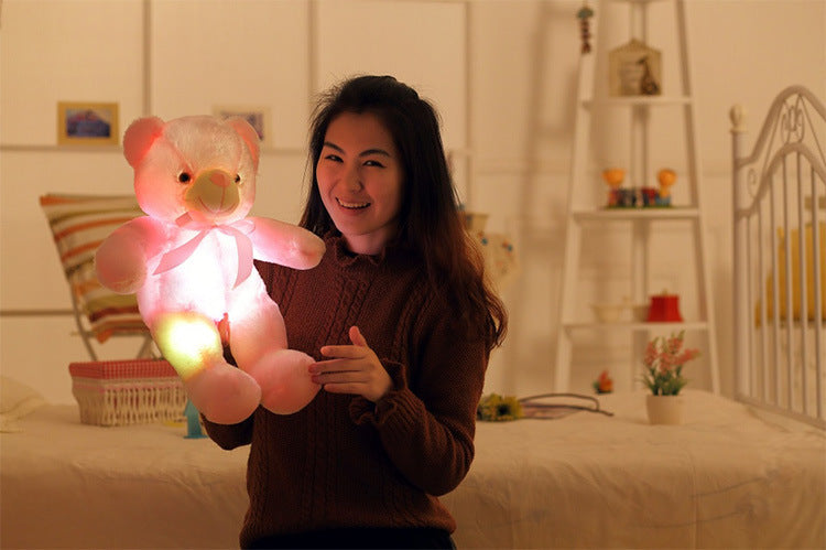 Kreativer leuchtender LED-Teddybär