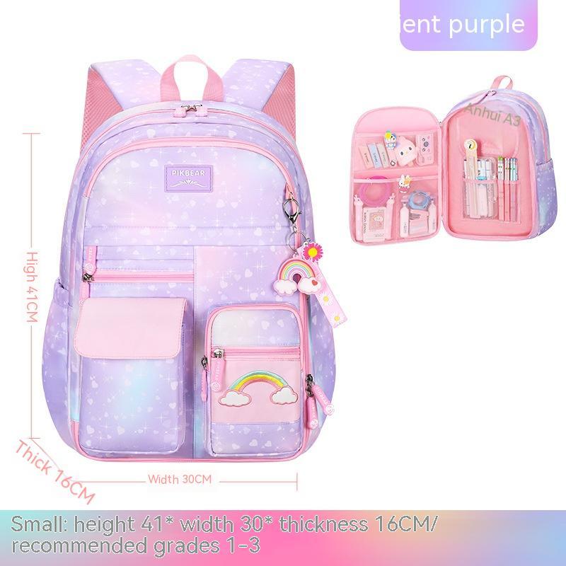 Niedlicher Kinderrucksack mit seitlicher Öffnung