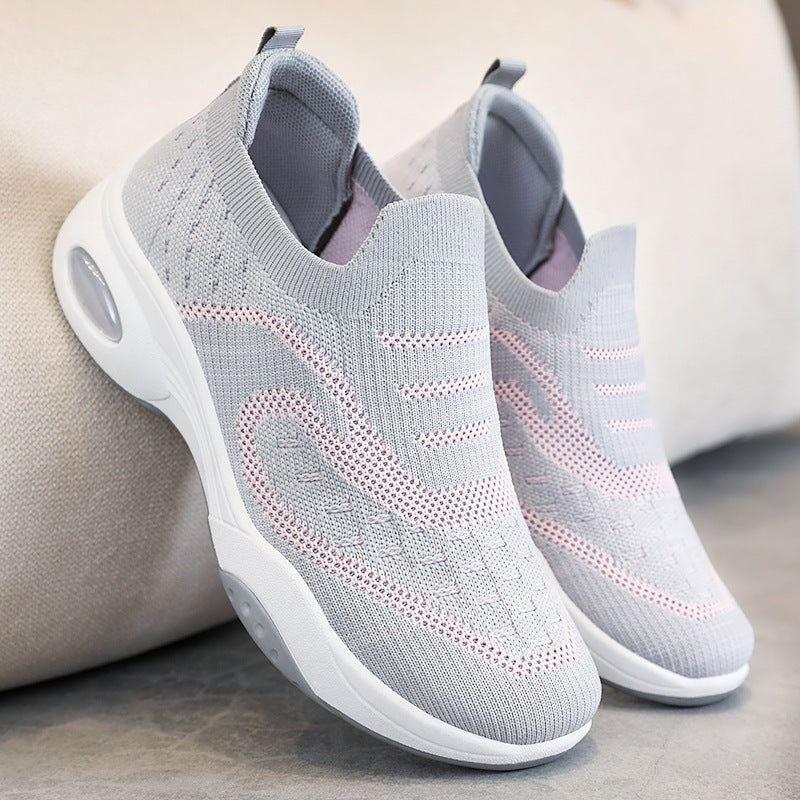 Atmungsaktiver, vielseitiger Freizeit-Sneaker mit weicher Sohle