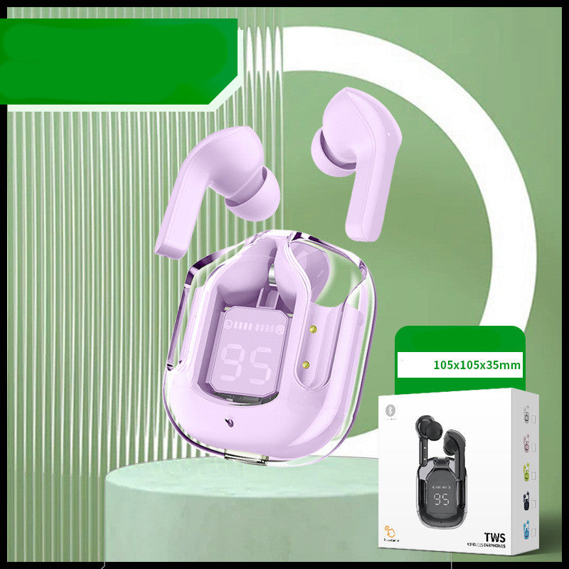 Transparente Bluetooth-Kopfhörer