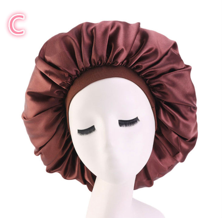 Seide Bonnet Schlaf Nachtmütze