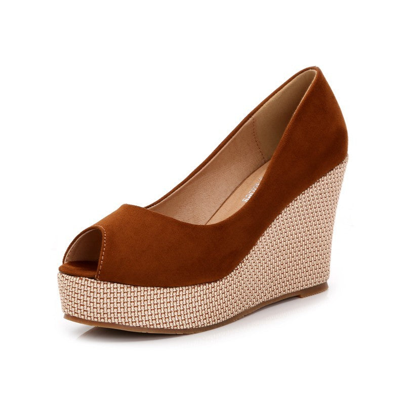Damenschuhe mit dicke Sohle