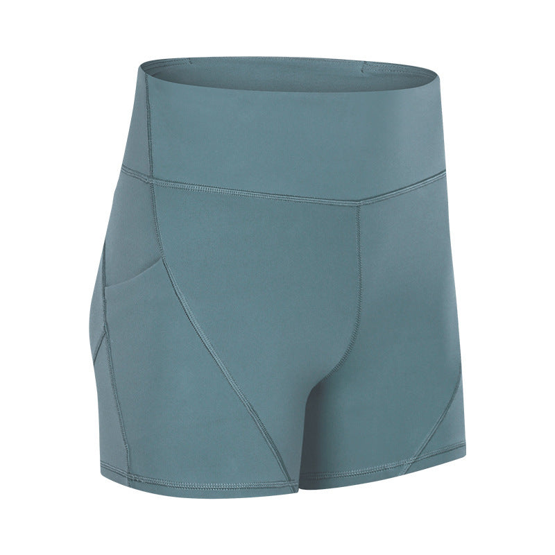 Fitness & Yoga Shorts mit zwei Seitentaschen
