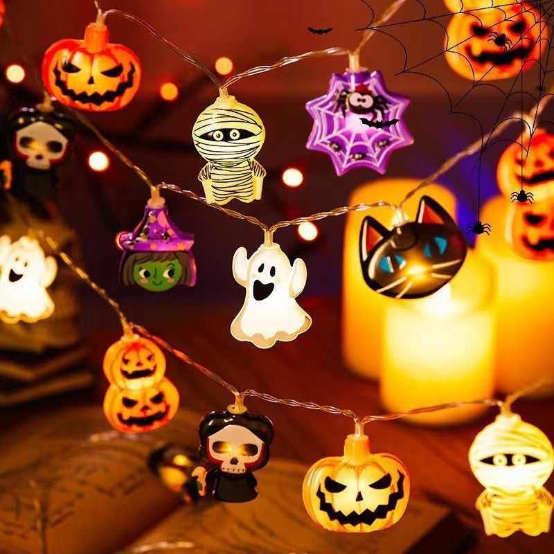 Halloween-Beleuchtungskette, Innen- und Aussendekoration