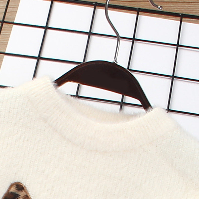 Kinder-Strickpulloveranzug