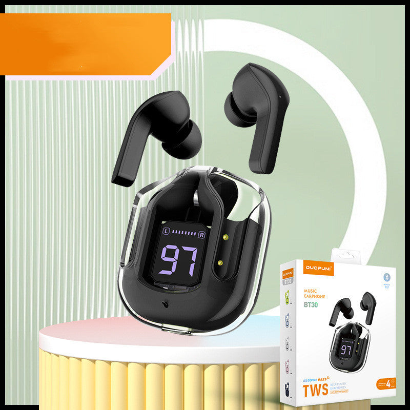 Transparente Bluetooth-Kopfhörer