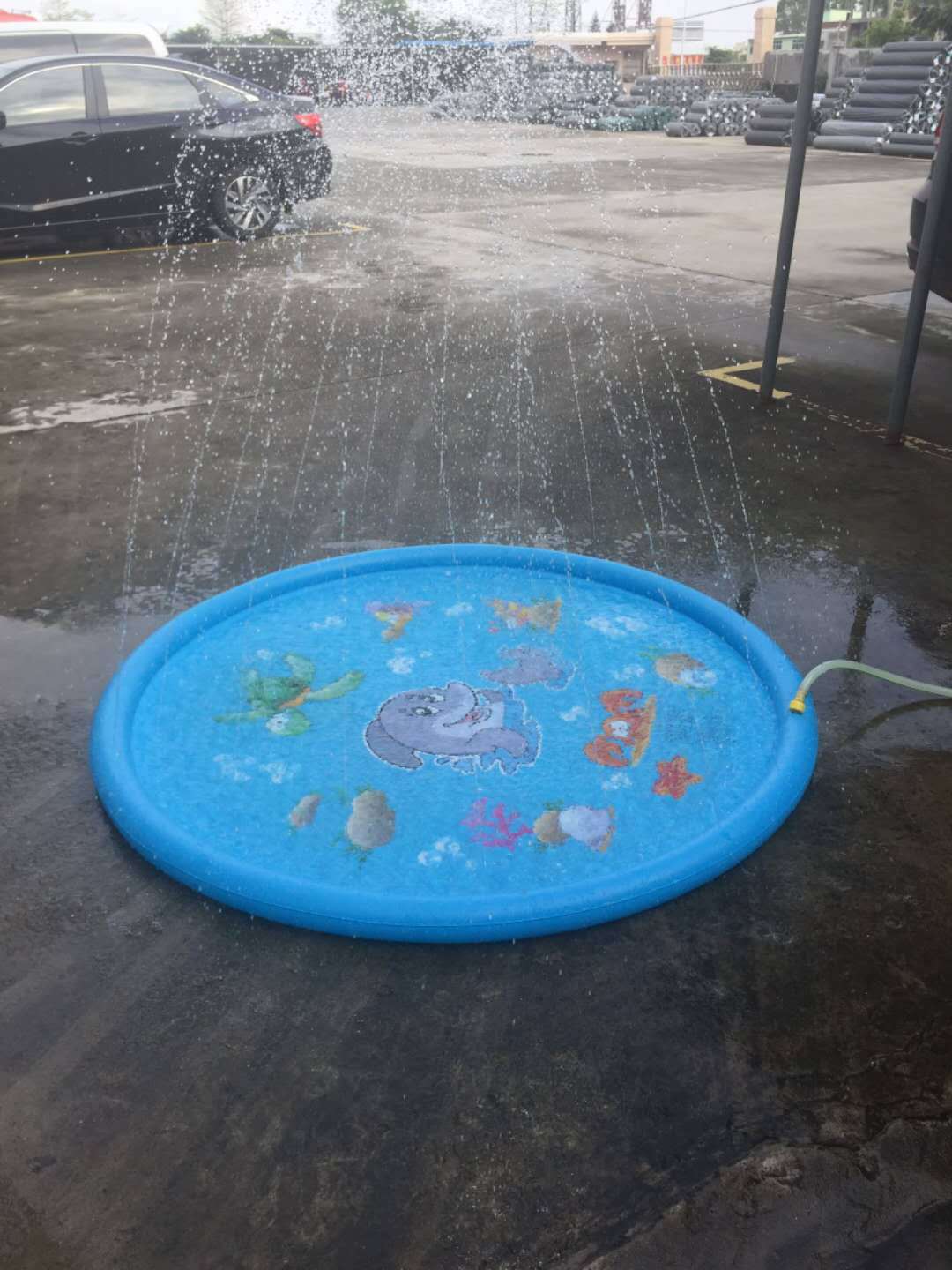 Kinder-Wasser-Sprüh-Pool-Matte