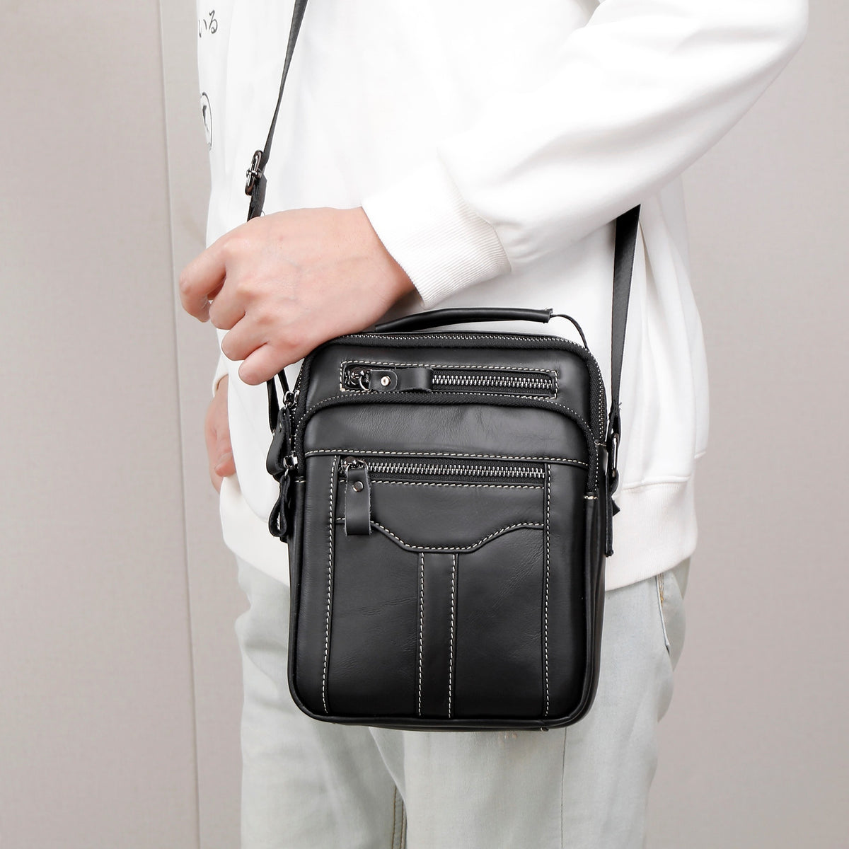 Kleine Crossbody Tasche für Herren