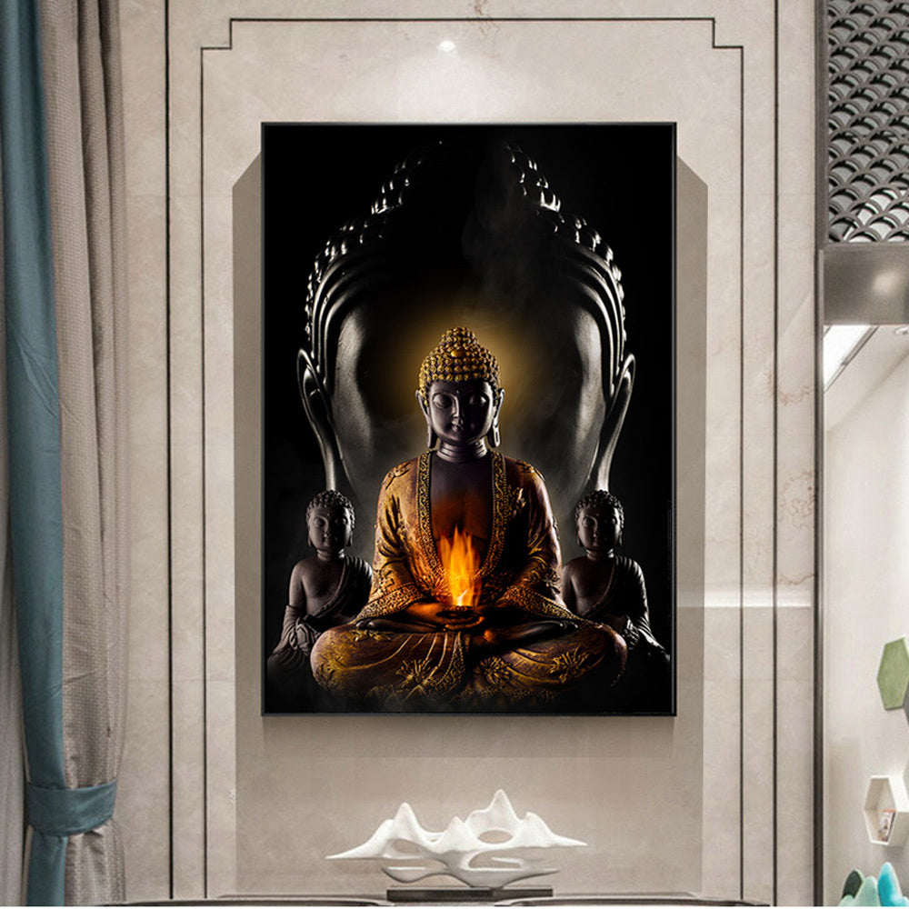 Moderne Buddha Leinwand Kunst