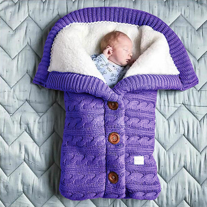 Flauschiger Babyschlafsack