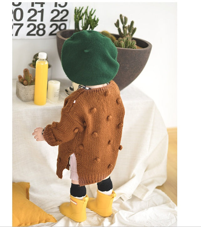 Baby-Mädchen-Pullover