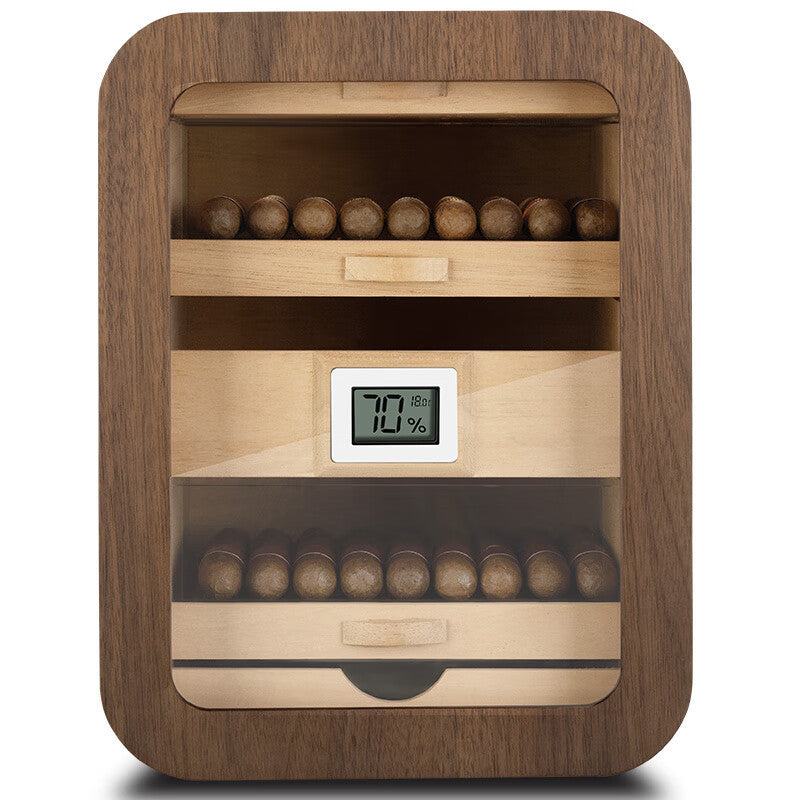 Designer Zigarrenschrank aus Holz