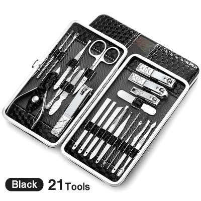 Nagelmaniküre-Werkzeugset-Kombi-Set