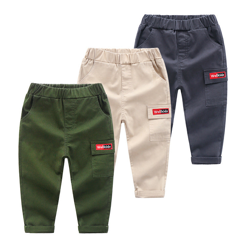 Slim fit Freizeithose aus Baumwolle für Kinder