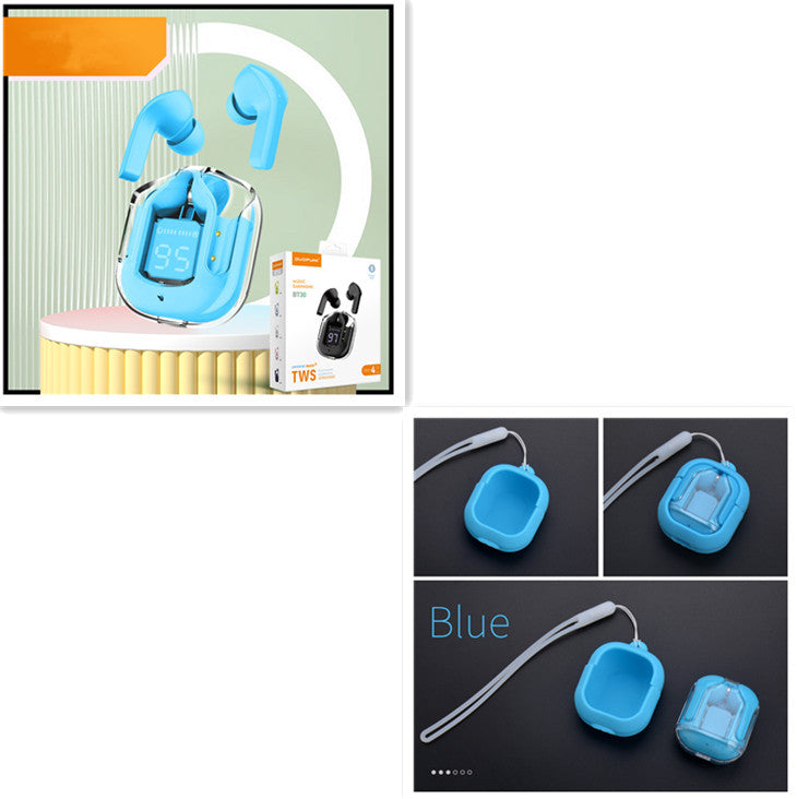 Transparente Bluetooth-Kopfhörer