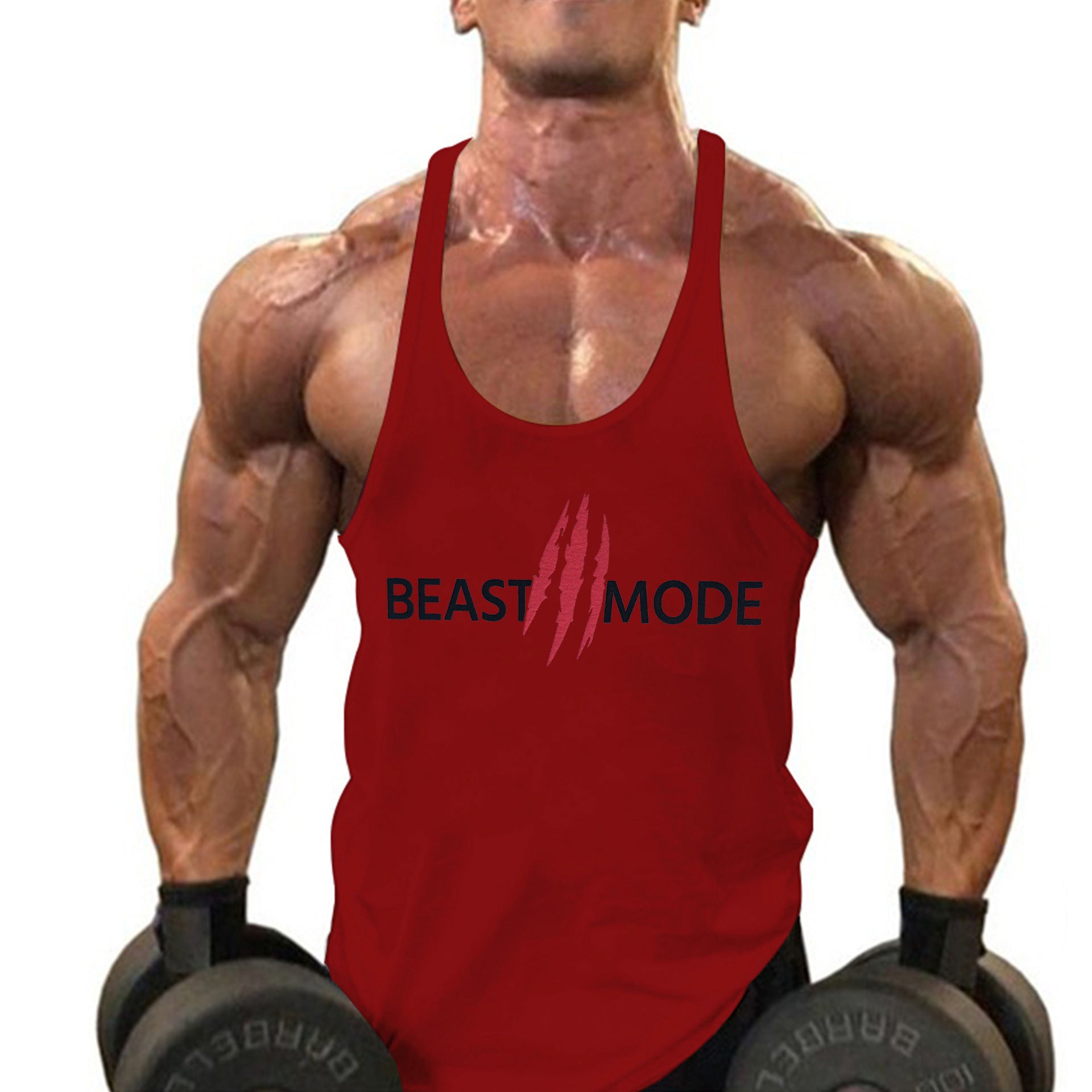 Herren Baumwolle Fitness Tanktop
