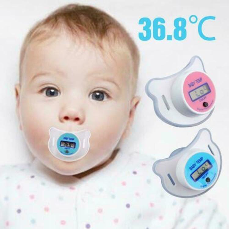 Digitales Thermometer für Babyschnuller