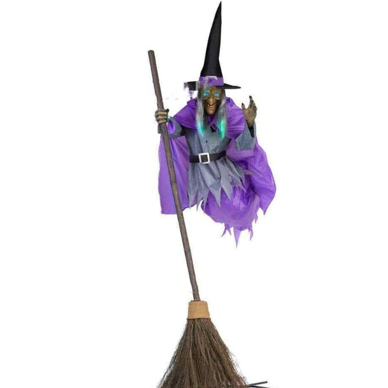 Halloween fliegende Hexe Dekoration