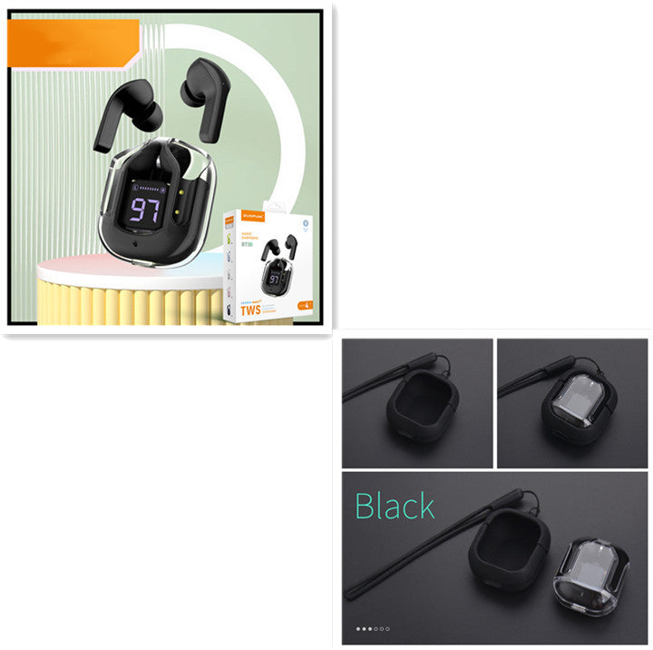 Transparente Bluetooth-Kopfhörer