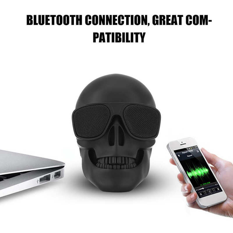 Totenkopf Drahtlose Bluetooth Lautsprecher
